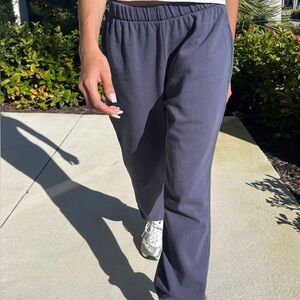 Brandy navy sweatpants
